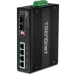 Trendnet TI-PG62B switch di rete Non gestito L2 Gigabit Ethernet (10/100/1000) Supporto Power over Ethernet (PoE) Nero