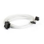 Phanteks 62-Pin PCIe Cable Extension 50cm - Sleeved Black