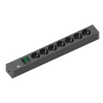 Bachmann CONNECT LINE - Cavo di prolunga - Connessioni in uscita 7 - 20 m - Nero (420.0014)