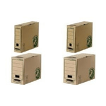 Bankers Box Fellowes 4473102 scatola per la conservazione di documenti Carta Marrone, Verde