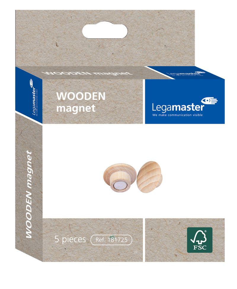 Legamaster-WOODEN-magnet-25mm-5pcs