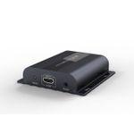 Vivolink VLHDMIEXT1-TV2 moltiplicatore AV Trasmettitore AV Nero (HDMI over IP Transmitter 120m - version 2. Transmitter