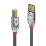 Lindy 36644 cavo USB 5 m USB 2.0 USB A USB B Grigio (5M Usb 2.0 Type A To B Cable - Cromo Line - Warranty 120M)