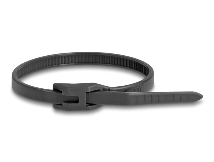 Delock-Fascette-per-cavi-con-testa-piatta-L-370-x-L-76-mm-100-pezzi-neri