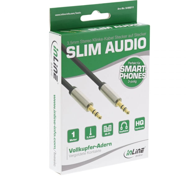 Cavo-audio-sottile-di-base-35-mm-M-M---Stereo---1-m