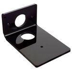 Vivolink VLSHELF-S BLACK mensola per apparecchiatura audio/video Nero Plastica (Camera shelf Black 8 mm - acryl. Includi