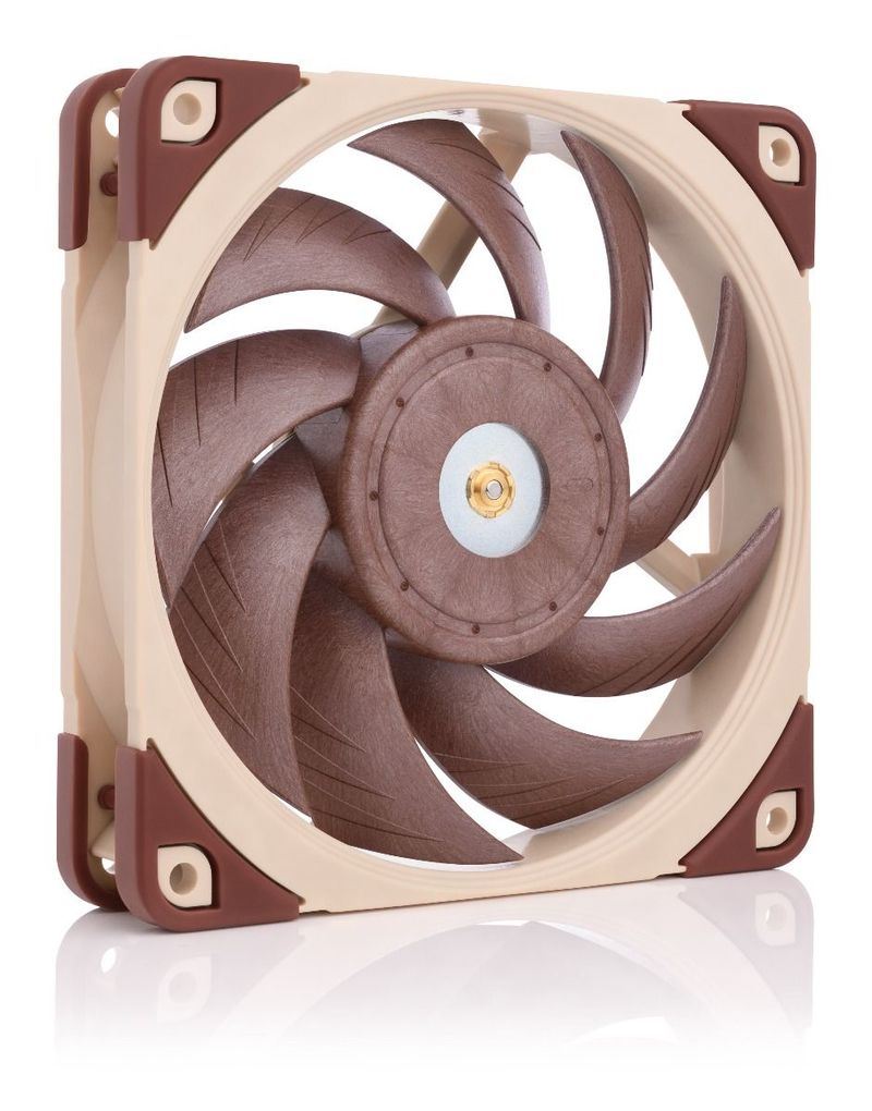 Noctua-NF-A12x25-PWM-Case-per-computer-Ventilatore-12-cm-Beige-Rosso