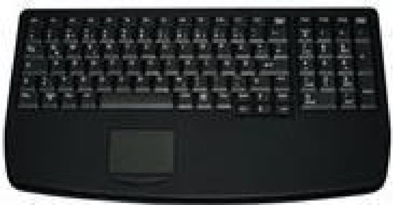 Industry-4.0-Notebook-Style-Ultraflat-Touchpad-Keyboard-with-NumPad---Corded---QWERTY---Black