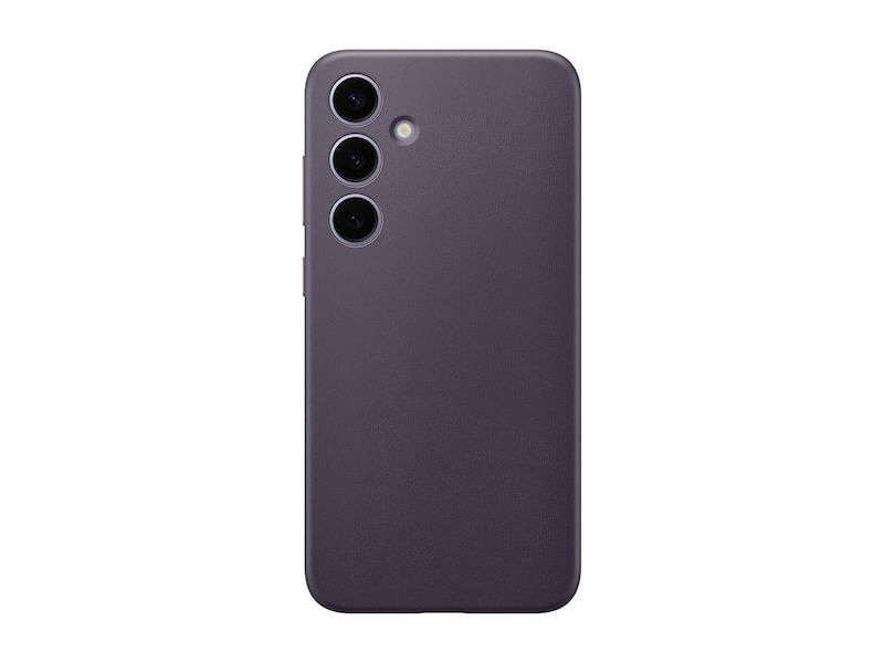 Samsung-Galaxy-S24-Soft-Touch-Cover--Eureka-Vegan-Leather-CaseDark-Violet-