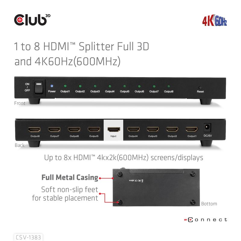 Eingnge-1x-HDMI-Buchse--Ausgnge-8x-HDMI-Buchse--Untersttzte-Auflsungen-bis-zu-4096x2160p-bei-60Hz--Support-HDCP-2.2--Unt