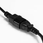 Lindy-30320-cavo-di-alimentazione-Nero-05-m-Accoppiatore-C14-Accoppiatore-C13--0.5M-IEC-EXTENSION-CBL---IEC-C14-TO-IEC-C