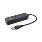 Vultech Hub 3 Porte Usb 3.0 5 Gbps E Porta Rj45 Gugabit