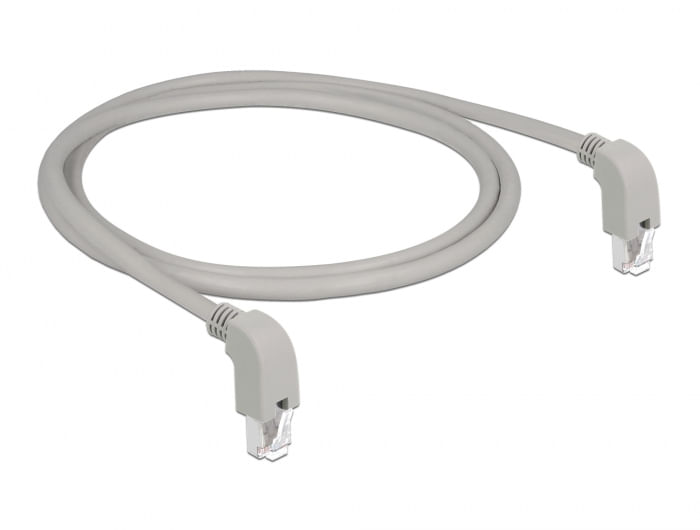 DeLOCK---Patch-Kabel---RJ-45--M--nach-unten-gewinkelt-bis-RJ-45--M--nach-unten-gewinkelt---10m---S-FTP---CAT-6---geschi