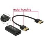 DeLOCK Adapter HDMI-A male > VGA female - Videokonverter - HDMI - Einzelhandel (65667)