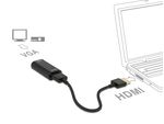 DeLOCK-Adapter-HDMI-A-male->-VGA-female---Videokonverter---HDMI---Einzelhandel--65667-