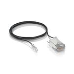 Ubiquiti UISP-CONNECTOR-GND cavo di rete Nero 1 m (Surge Protection Connector GND - Warranty 24M)