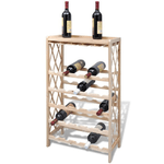 VidaXL 241068 scaffale per vino Cantinetta per vino 25 bottiglia/bottiglie Legno