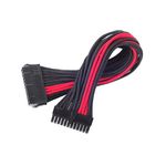 Silverstone SST-PP07-MBBR cavo di alimentazione interno 03 m (SilverStone ATX 24-pin cable 30 cm - Black / Red)