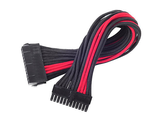 Silverstone-SST-PP07-MBBR-cavo-di-alimentazione-interno-03-m--SilverStone-ATX-24-pin-cable-30-cm---Black---Red-