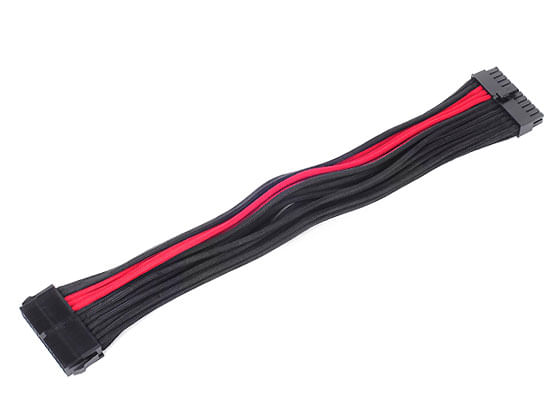 Silverstone-SST-PP07-MBBR-cavo-di-alimentazione-interno-03-m--SilverStone-ATX-24-pin-cable-30-cm---Black---Red-