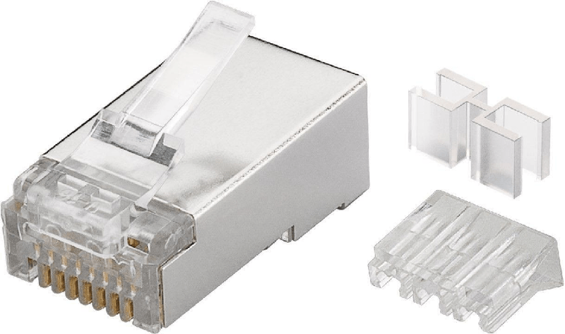 Microconnect-KON506-10-cavo-di-collegamento-RJ45-Translucent--Modular-Plug-CAT6-Plug-8P8C---FTP-Shielded-10pcs-in-one-ba