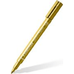 Staedtler Pennarello STAEDTLER oro metallizzato/8323-11 punta rotonda 1-2 mm oro (8323-11)