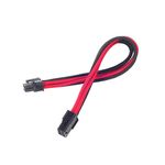 Silverstone PP07-IDE6BR 025 m (Silverstone 6-pin PCIe to 6-pin PCIe Cable 25 cm - Black / Red)