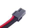 Silverstone-PP07-IDE6BR-025-m--Silverstone-6-pin-PCIe-to-6-pin-PCIe-Cable-25-cm---Black---Red-