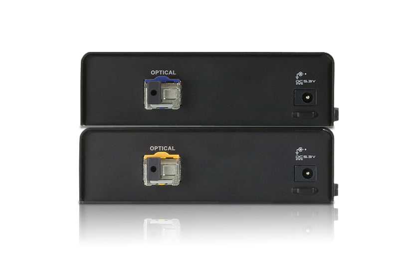 Aten-extender-HDMI-Audio-video--IR--RS232-Over-one-Fiber--600m-