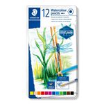 Staedtler Staedtleler 146 10c pacco di 12 campate colorate ad acquerello - resistente alle rotture - colori assortiti