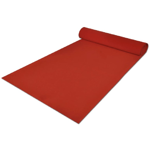 vidaXL-Tappeto-Rosso-1-x-5-m-Extra-Spesso-400-g-m2