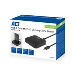 Stazione-base-ACT-AC1502-per-stazioni-operative-USB-3.2-Gen-2--3.1-Gen-2--Type-C-Nero