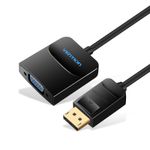 Vention HBFBB cavo e adattatore video 0,15 m DisplayPort VGA (D-Sub) Nero