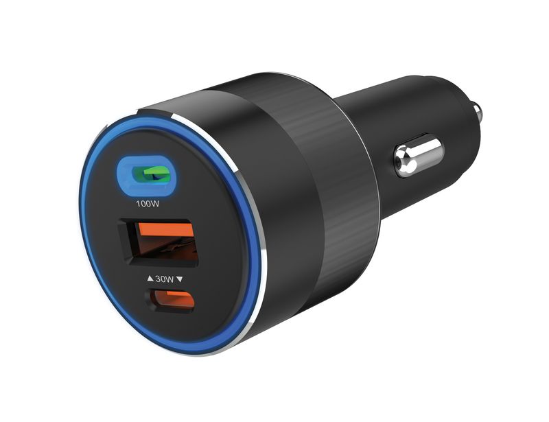 Sandberg-Car-Charger-3in1-130W-USB-C-PD--Car-Charger-3in1-130W-USB-C-PD---Warranty-60M-