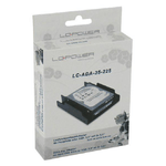 LC-Power LC-ADA-35-225 pannello drive bay 2,5/3,5" Pannello incassato Nero