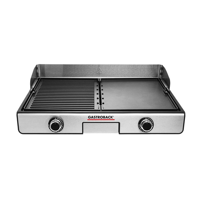 Gastroback-42524-Griglia-da-tavolo-di-design-Plancha-e-barbecue