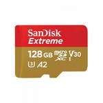 SanDisk Extreme 128 GB MicroSDXC UHS-I Classe 10 (SanDisk Extreme - Scheda di memoria flash - 128 GB - A2 / Video Class