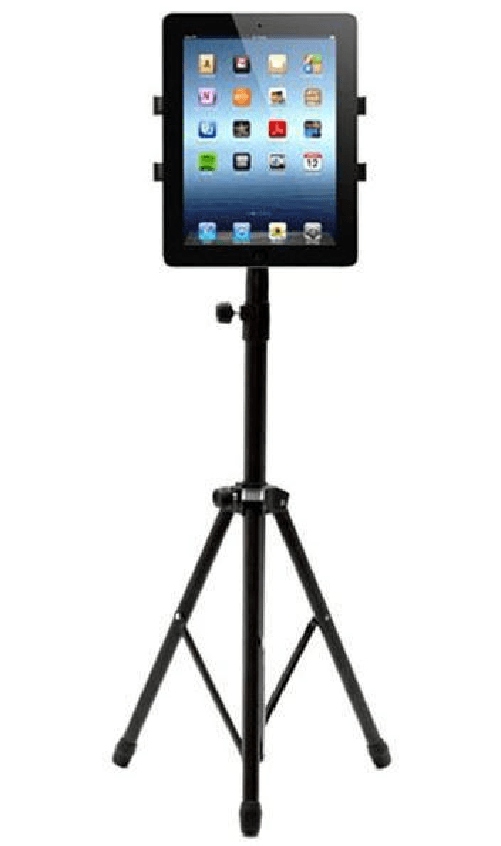 CoreParts-MSPP2909-supporto-per-personal-communication-Nero--Universal-Tripod-Stand-for---7-10.1-tablets-Tablet---Multi-