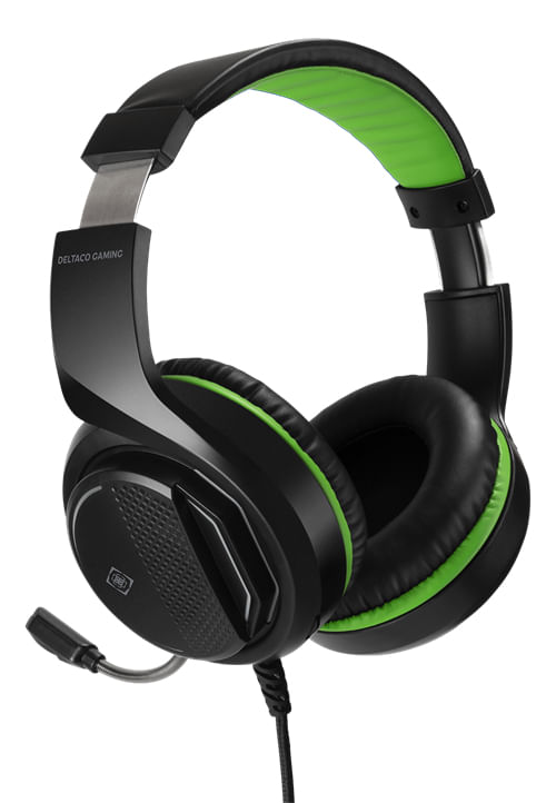 Deltaco-GAM-128-cuffia-e-auricolare-Cablato-A-Padiglione-Giocare-Nero-Verde--Deltaco-Gaming-Headset-for-Xbox-One-X-S---B