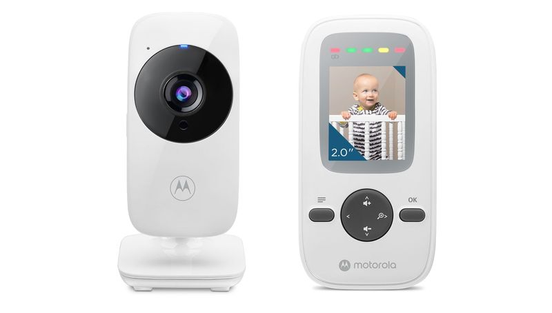 Motorola-VM481-monitor-video-per-bambino-300-m-FHSS-Bianco