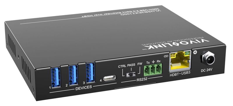 Vivolink-VLUSB3EXT100D-estensore-KVM--100m-USB-3.2-Gen1-Extender---over-HDBT-Receiver---Warranty-36M-