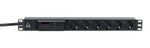 Lanview-LVR261876S-unit--di-distribuzione-dell-energia-PDU-6-presae-AC-1U-Nero--19--rack-mount-power-strip---1U-16A-with