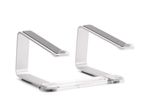 Griffin-Elevator-Argento-Trasparente--GRIFFIN-ELEVATOR-ALUMINIUMSTAND---APPLE-MACBOOK-PRO--NOTEBOOKS-