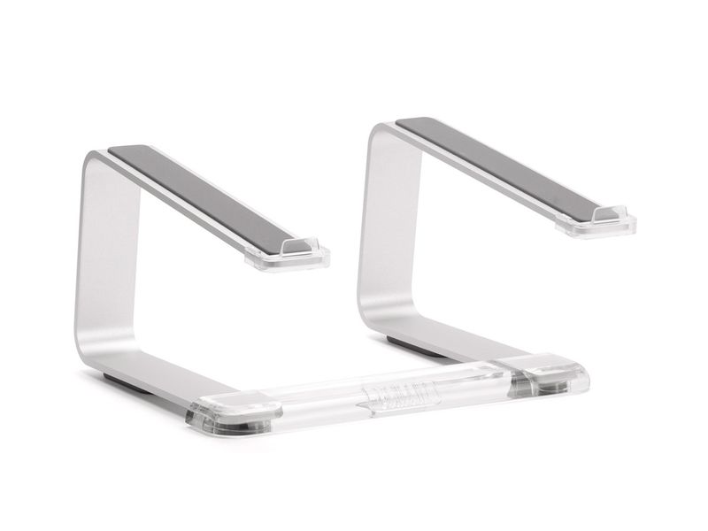 Griffin-Elevator-Argento-Trasparente--GRIFFIN-ELEVATOR-ALUMINIUMSTAND---APPLE-MACBOOK-PRO--NOTEBOOKS-