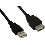 Prolunga-USB-2.0---maschio---femmina---tipo-A---nera---3-m