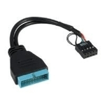 Intertec Adattatore CA USB 3.0 - USB 2.0 9 pin