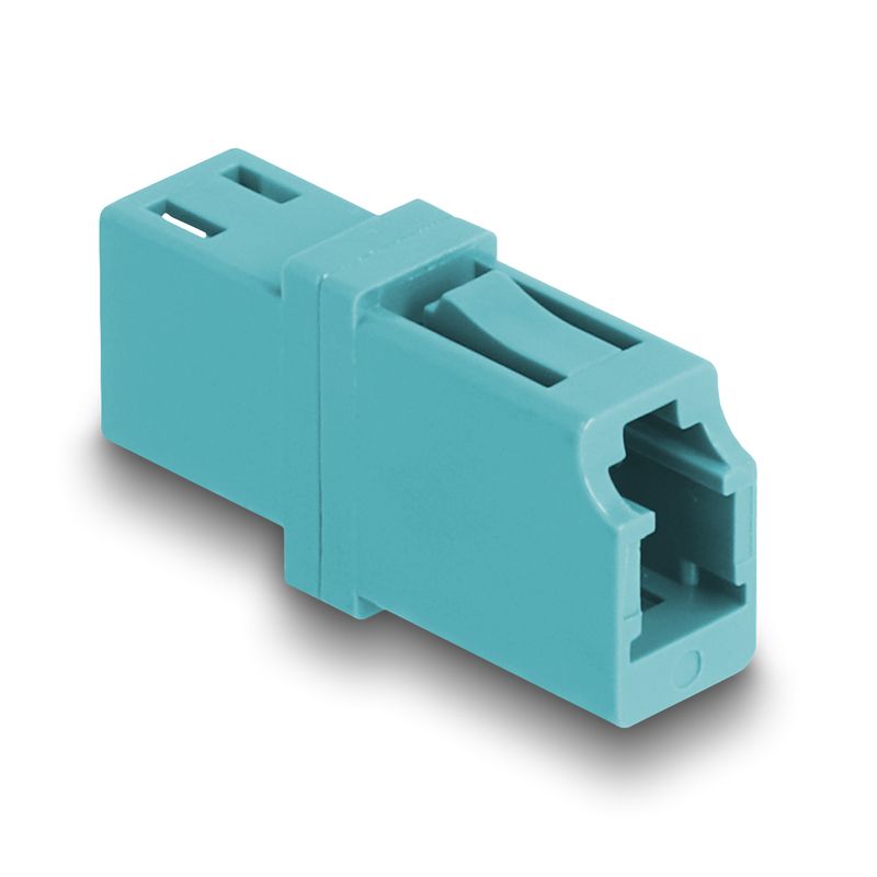 Delock-Accoppiamento-in-fibra-ottica-presa-LC-Simplex-con-presa-LC-Simplex-OM3-acqua