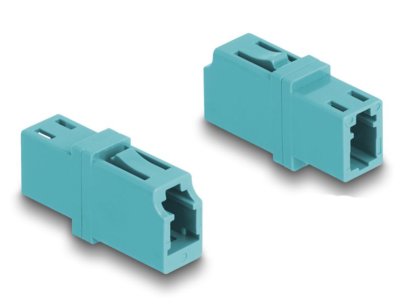 Delock-Accoppiamento-in-fibra-ottica-presa-LC-Simplex-con-presa-LC-Simplex-OM3-acqua