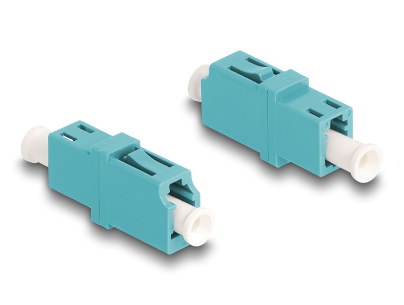 Delock-Accoppiamento-in-fibra-ottica-presa-LC-Simplex-con-presa-LC-Simplex-OM3-acqua