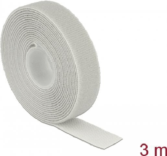 Delock-Nastro-in-velcro-su-rotolo-L-3-m-x-L-20-mm-grigio